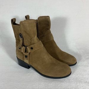 NEW Marc Fisher Women's Dalary Leather Motorcycle Boot Size 7.5